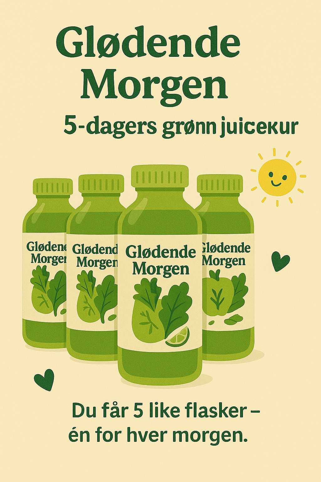 5-dagers "Glødende morgen"-pakke